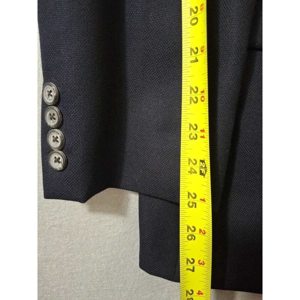 Vintage Ralph Lauren Blazer 46R 100% Laine Wool  Size 46R Navy Union Made 90S